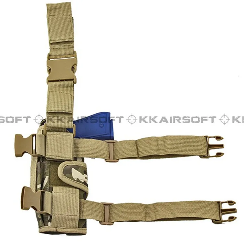 

Tactical gun holster Handgun Pistol Thigh Holster Multicam [PH-02]