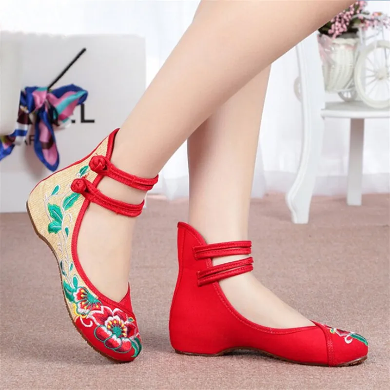 Girls canvas dance sneakers for women dance shoes high jazz shoes female flat trainers dancing shoes