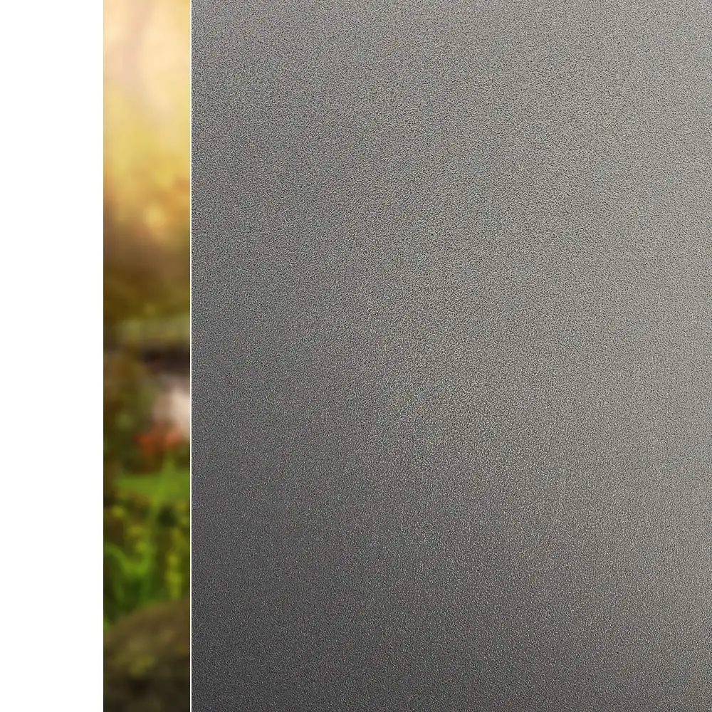 

Privacy Window Film Frosted Film No Glue Anti-UV Window Sticker White Frosted Window Cling Non-Adhesive for Privacy 17.5"x78.7"
