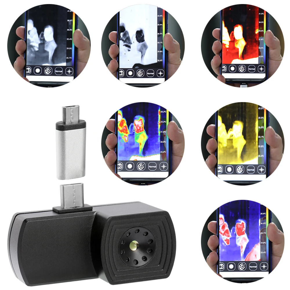 

Portable Handheld Infrared Thermal Imager Thermal Imaging Camera 2.4 Inch Digital LCD Display Thermometer Measurement Instrument
