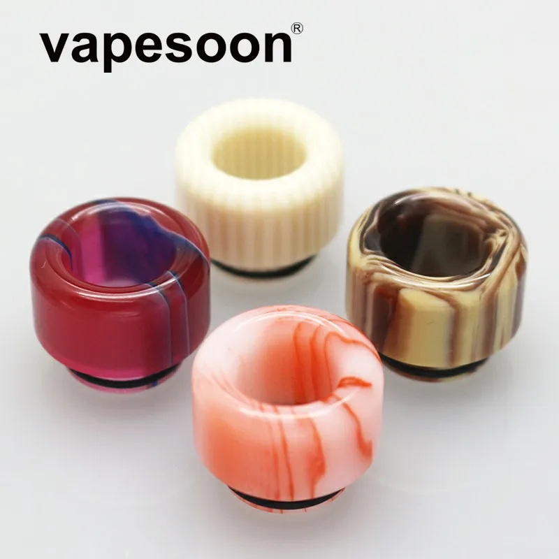 

VapeSoon Resin 810 Drip Tip For RDA Atomizer Wide Bore Mouthpiece Vape Pen Drip Tips 810 For Smok TFV8 TFV12 Kennedy Goon RDA