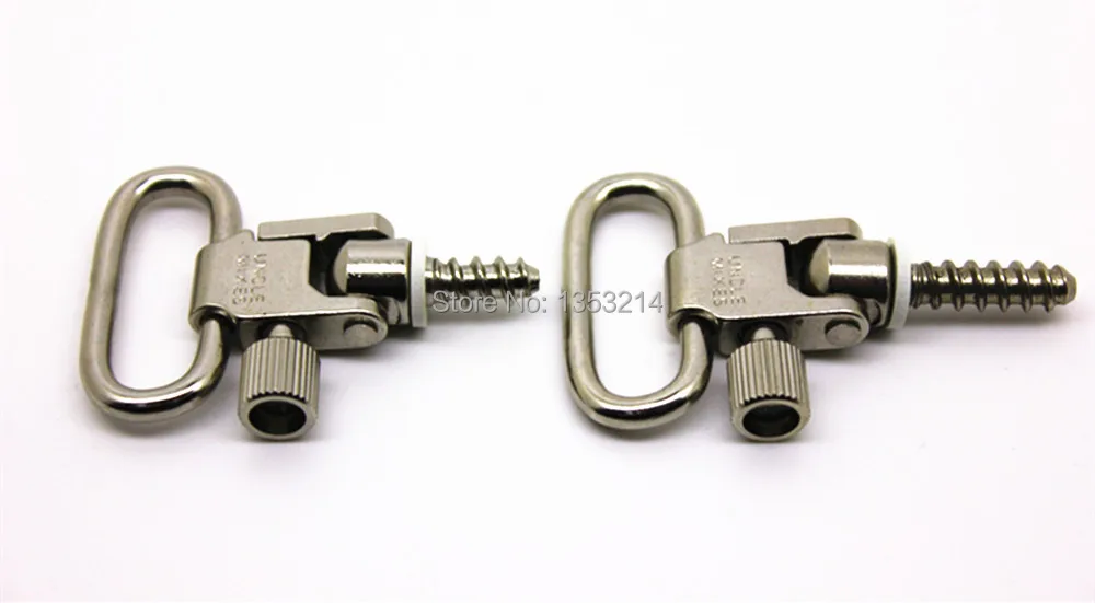 

free shipping/UNCLE MIKE'S QD Quick Detachable super Swivels for 1.25" Slings new white 4pcs