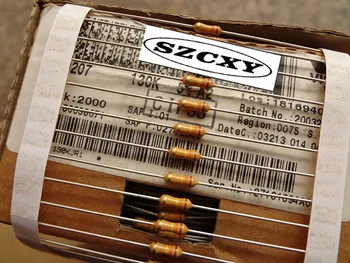 

100% Free Shipping 1/4W130K 0.25W130K 5% Thick brass foot with high resistance