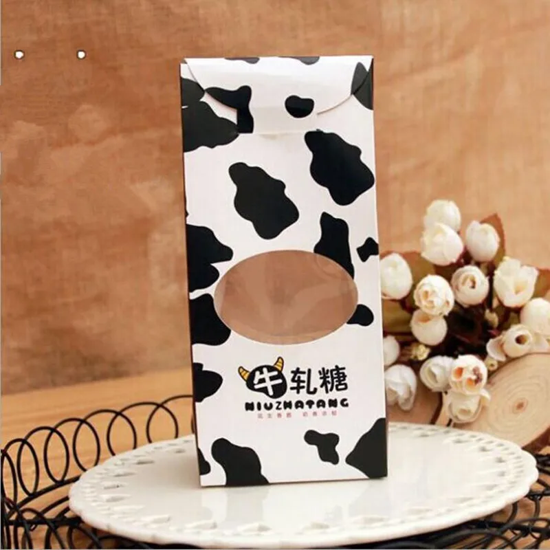

10PCS/lot Cow Gift Box Candy Baby Shower Box Gift Box Children Birthday Party Decorations Kids Party Supplies