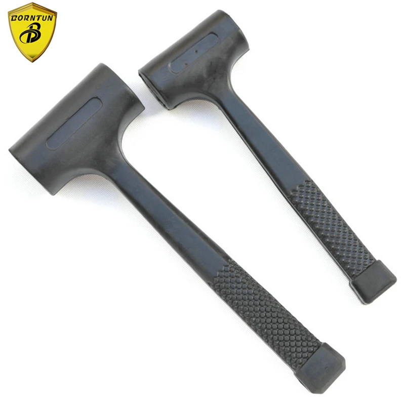 

Borntun Manual Rubber Hammer Pipe Anti-slip Handle for Installation Works of Metalworking Woodworking Plumbing Electrical Device
