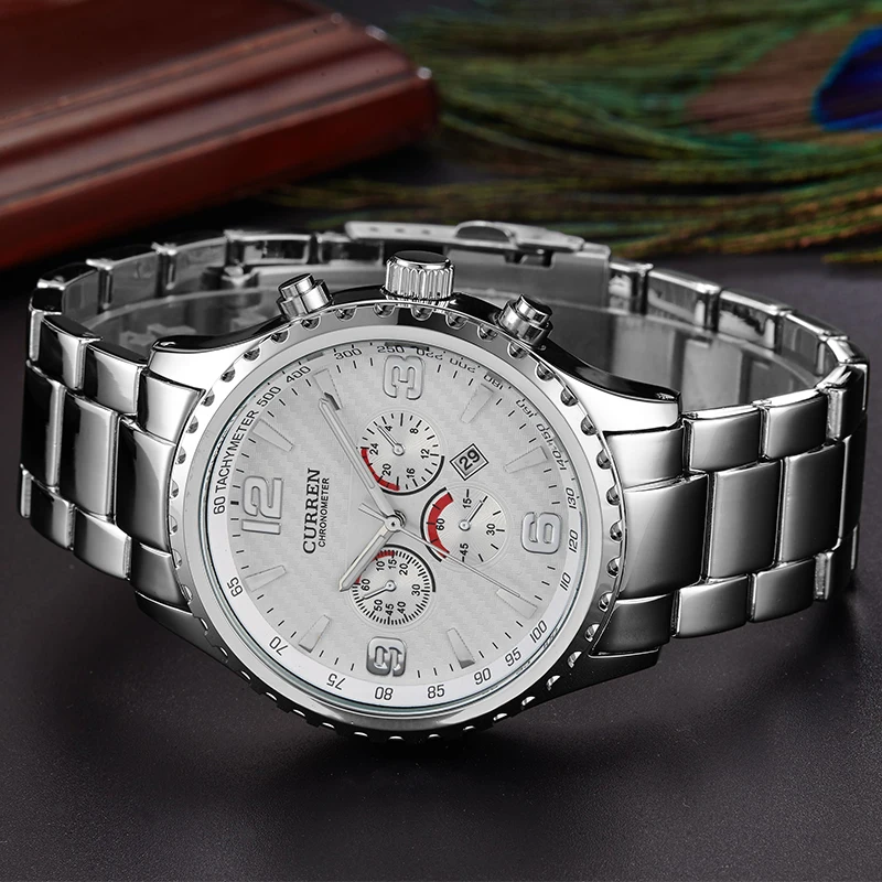 Оригинальный Новый CURREN роскошный Relogio Masculino Повседневный бренд Orologio Дата мужские