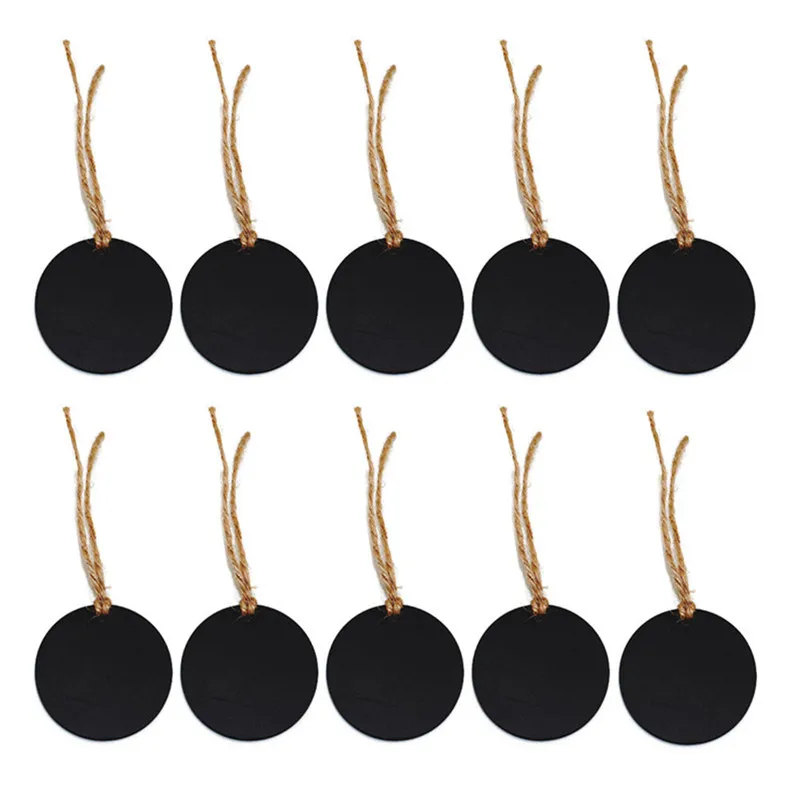 10pcs Small Blackboard Pendant Christmas Decorations Children's Home decor Ornaments Party Christmas Decorations for Home O15 (13)