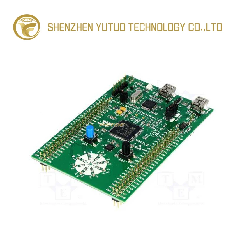 Не фальшивый STM32F3DISCOVERY STM32F303VCT6 STM32F303 STM32 ARM Cortex-M4 развивающие макетная плата Встроенный