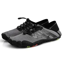 CHAMSGEND/Летняя повседневная обувь с изображением пальцев; пляжная обувь для плавания; быстросохнущая дышащая водонепроницаемая обувь