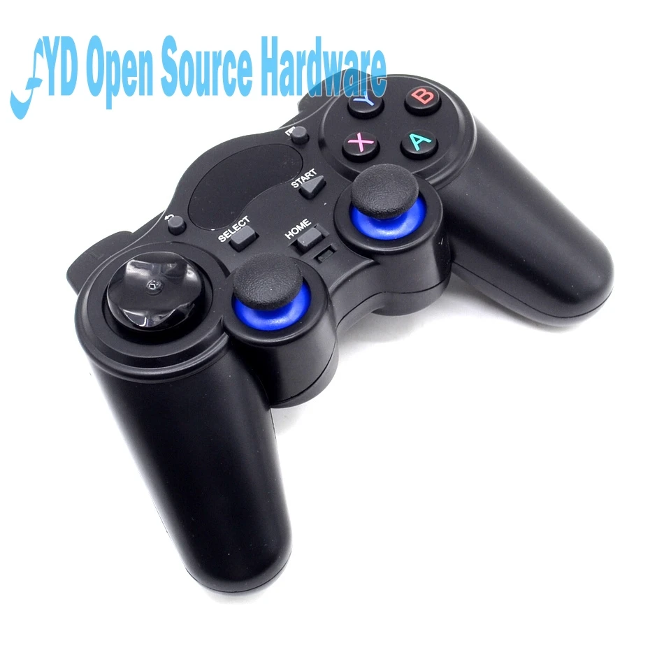 1 шт. 2 4 ГГц беспроводной геймпад игровой контроллер для ПК Raspberry Pi RetroPie Android Smart TV Box