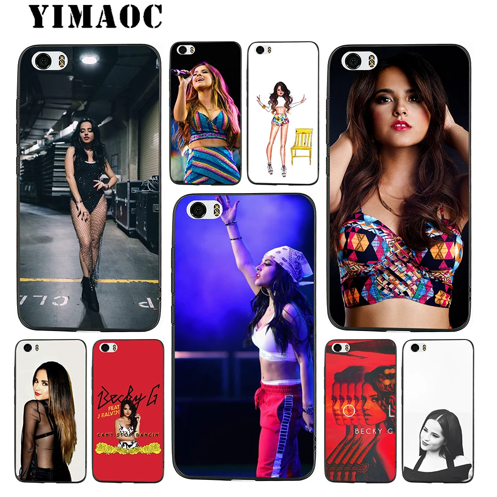 YIMAOC Becky G Soft Silicone Case for Xiaomi Redmi Note 9 Mi 8 Se 7 6 6A A1 A2 4X 4A 5A 5 MAX 3 MiA1 |
