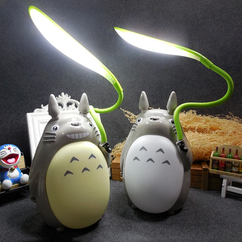 Креативный мультяшный электрический вентилятор USB Swich Miyazaki Hayao Totoro ночник лампа