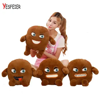 

35cm New style brown expression plush doll elf plush toys stuffed toy
