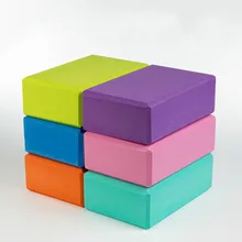 

EVA Yoga Block Brick Sports Exercise Gym Foam Workout Stretching Aid Body Shaping Health Training Fitness Brick W $