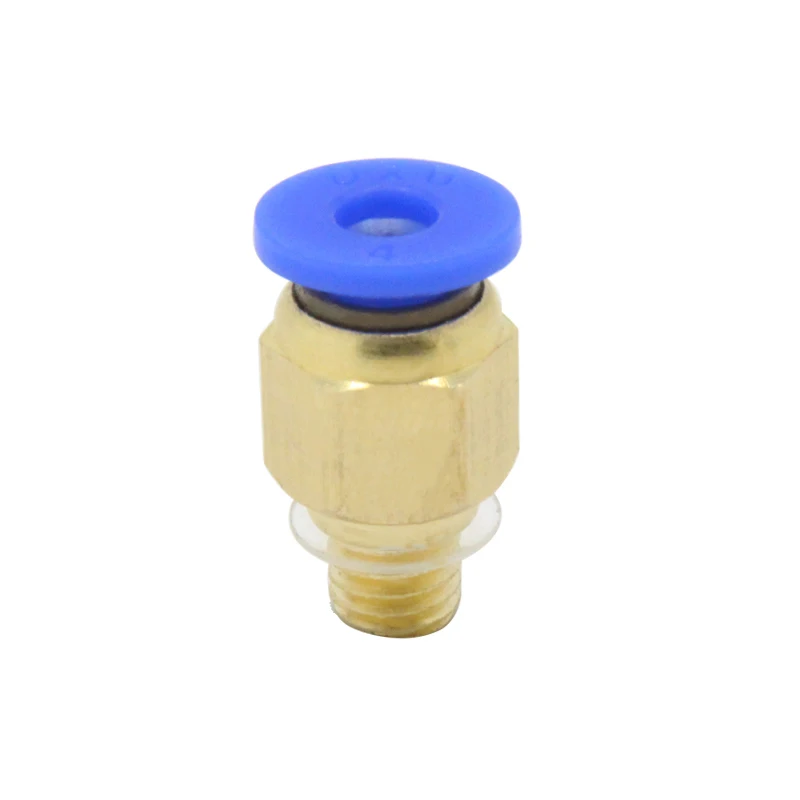 PC4-M6 Pneumatic Quick Plug Hot End Remote Air Tubing Connector Brass Feed Inlet 3D Printer Accessories | Компьютеры и офис