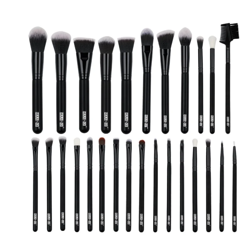 

27PCS Makeup Brushes Sets Foundation Powder Eyeshadow Highlight Contour Eyebrow Brush Makeup Brush Kit with Case