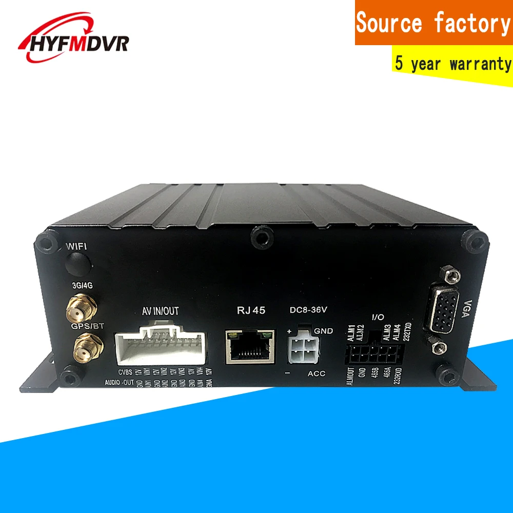 HD аудио и видео 1 4 канала AHD720P4G GPS дистанционное видеонаблюдение MDVR деловой