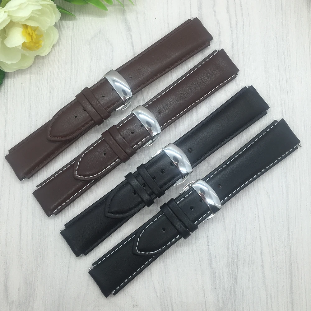 font b Smart b font Watchband 22x18mm Quality Genuine Leather Strap for Huawei font b