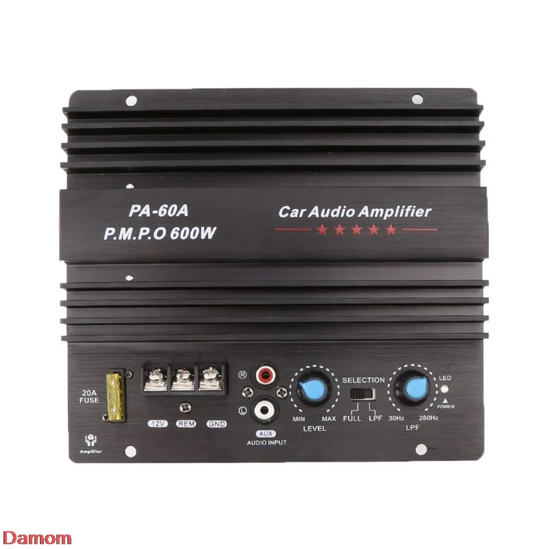 2021 в виде бабочек новинка 12V 600 Вт автомобильный аудио усилитель доска PA 60A