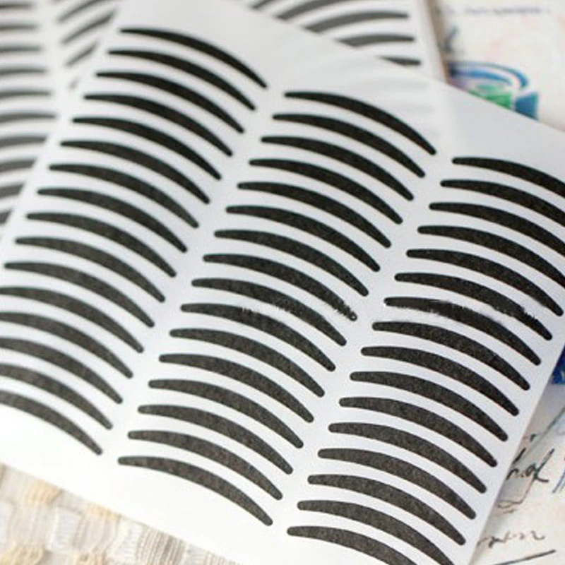 

360pair/lot Black Stripe Make Up Eye Sticker Double Eyelid Transfer Tape Tattoo Eyeliner Sticker