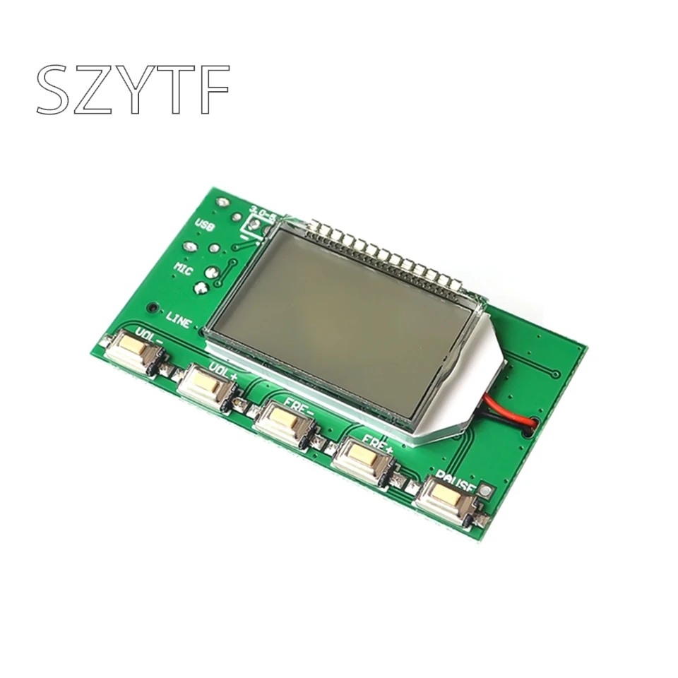 DSP PLL 87-108 МГц многофункциональный FM стерео передатчик Модуль/микрофон