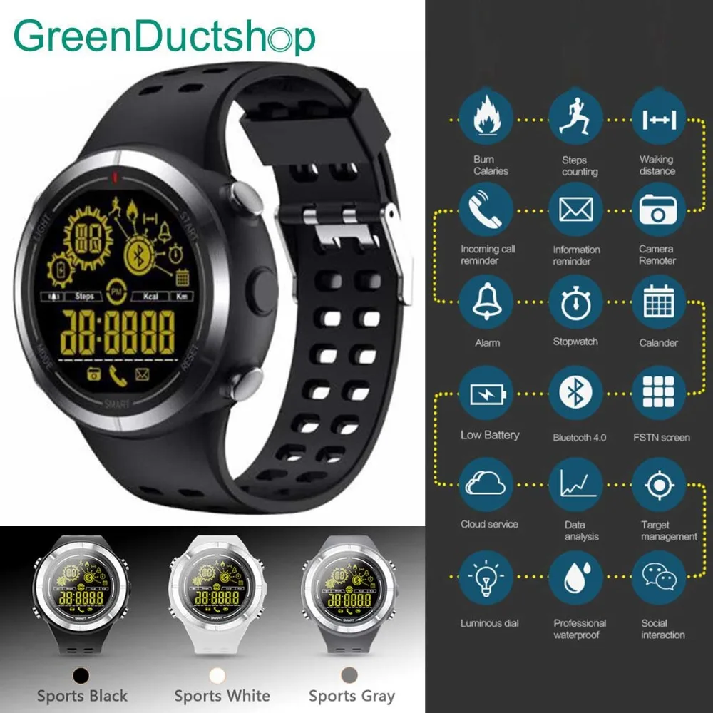EX32 Bluetooth Смарт-часы Topwatch дистанционные Часы камера Smartwatch Водонепроницаемый BT 4 0