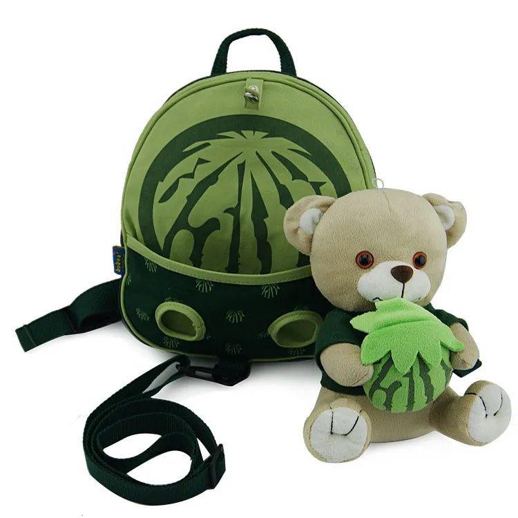 YYZZH Cartoon Lovely Teddy Bear Toy Pattern Backpack School Bag Travel Hiking Camping Daypack