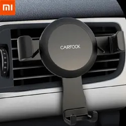 Xiaomi CARFOOK гравитационный датчик Автомобильный держатель кронштейн с g-сенсором одной рукой управление мульти-устройство выход воздуха Клип