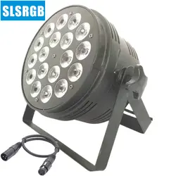 Новый PAR светодио дный 18X15 W RGBWA 5IN1 DMX512 управления профессиональной сцене джеев огни дискотеки