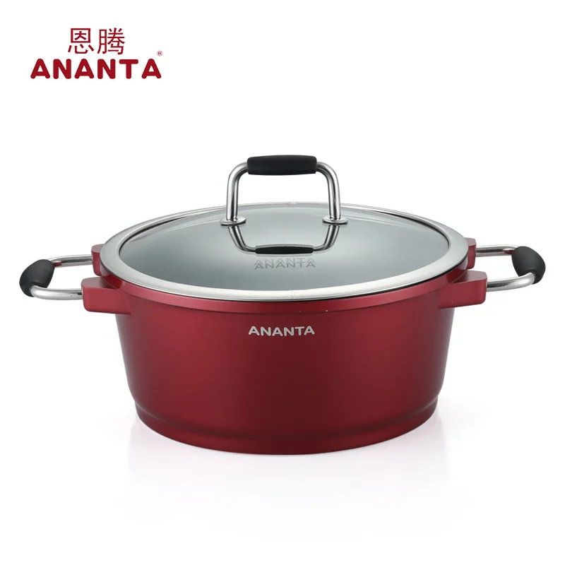 Easy home ananta 24cm soup pot sauceboxes gas stove