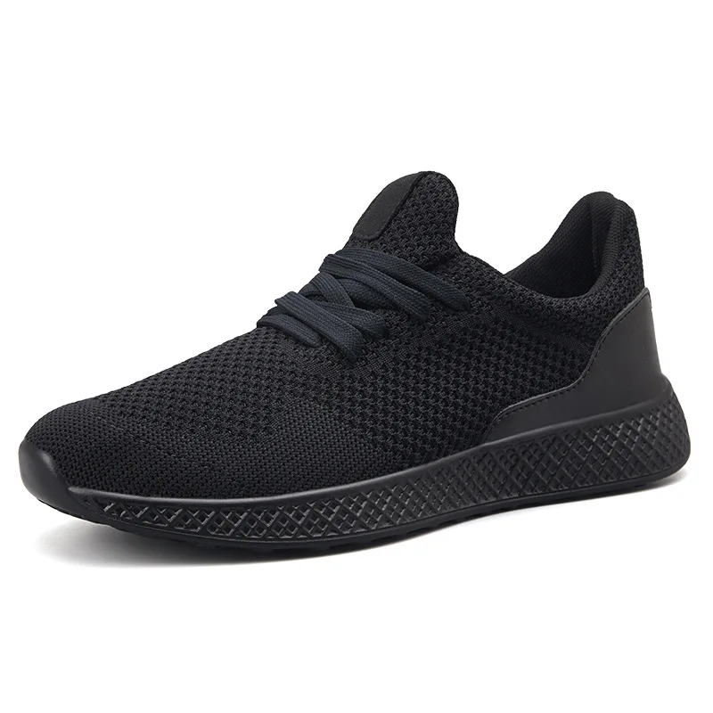 

2018 New Designed Fly Weave Men's Casual Shoes Future Theory Male Breathable Lace Up Leisure Chaussure 39-48 plus-size Shoes