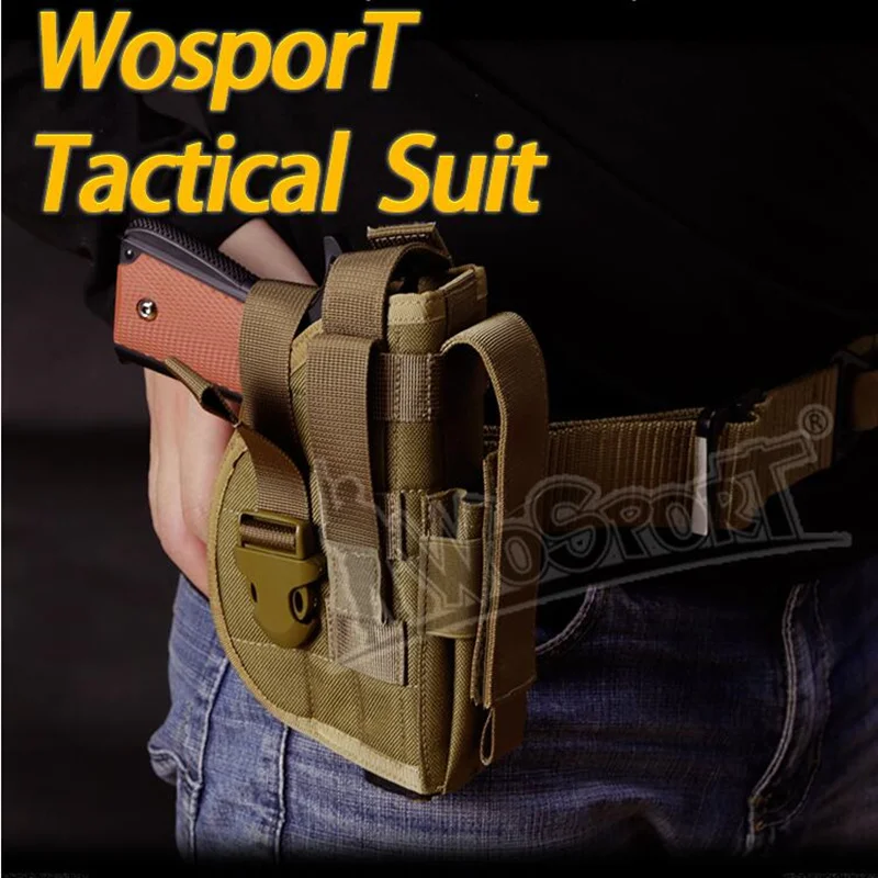 

150g Outdoor Quick Pull Tactical Bags 1000D Nylon Molle Paintball Cs Filed Game Shooting Gun Package Hunting Accessories Bag