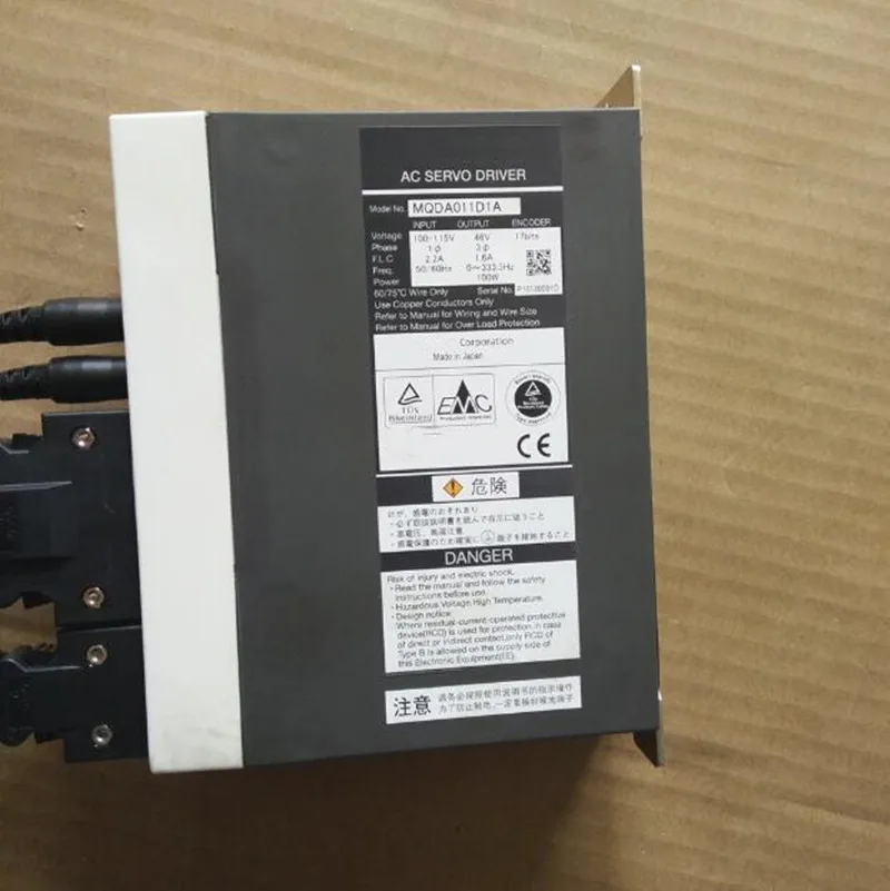 

Used Tested Working MQDA011D1A AC SERVO DRIVER