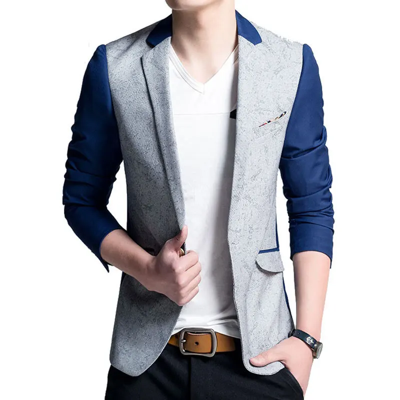 2016 New Arrival Blazer Men Spring Autumn Mens Korean