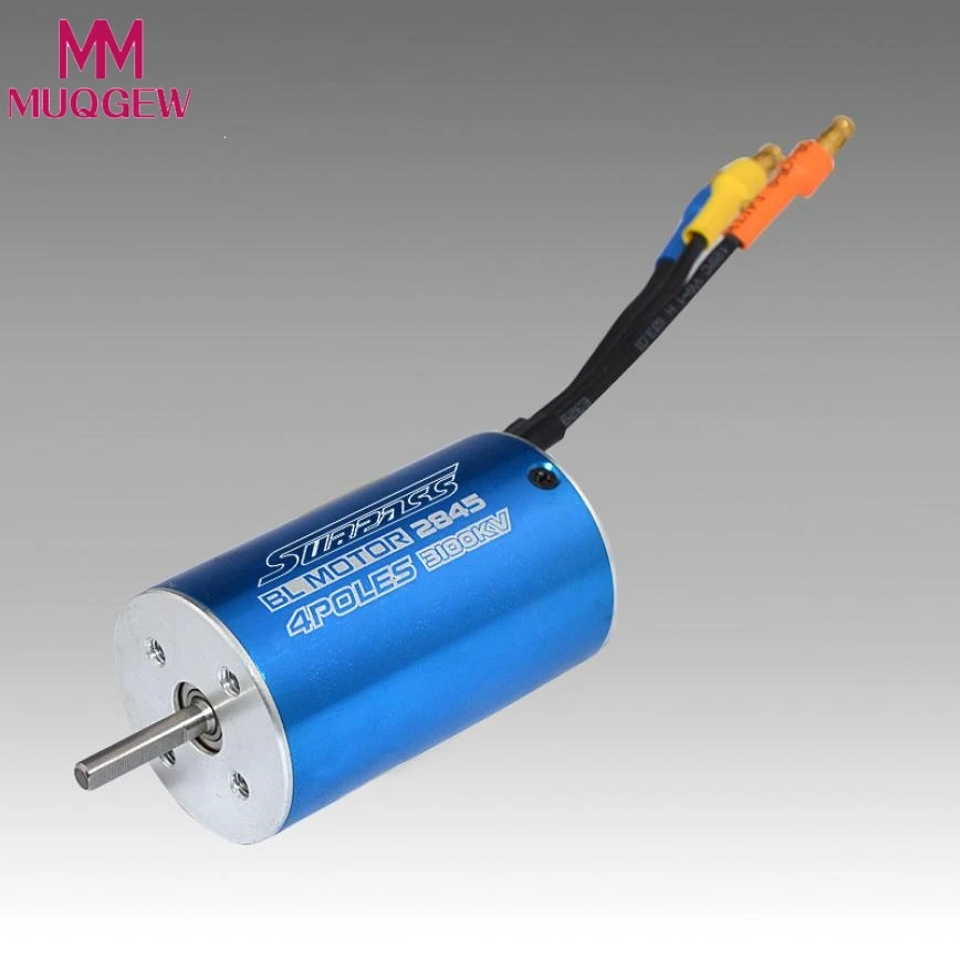 

MOTORE CLASSIC BRUSHLESS SENSORLESS 2845 3100KV 4Y 3.17mm RC 1/16 1/14 HIMOTO Remote control Car Parts
