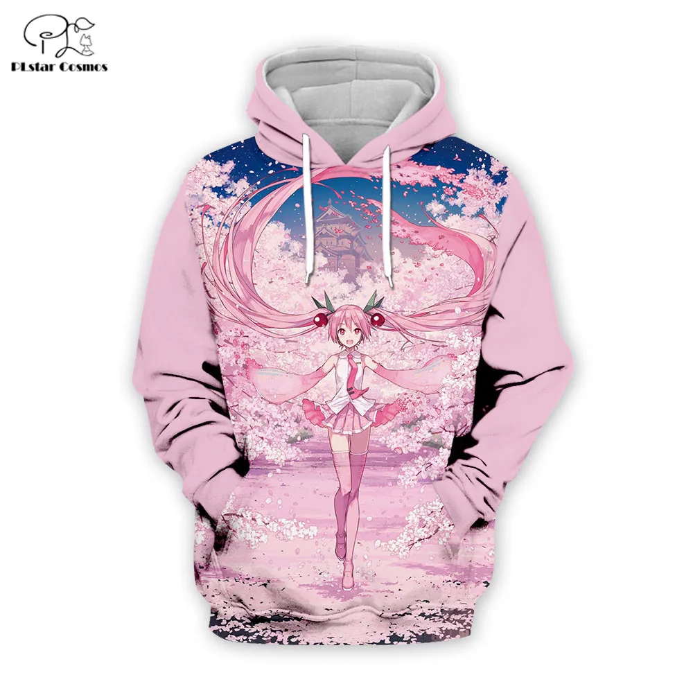 

PLstar Cosmos 2019 Hatsune Miku 3D Printed Women/Men Hooded Sweatshirts plus size XS-7XL Drop shipping