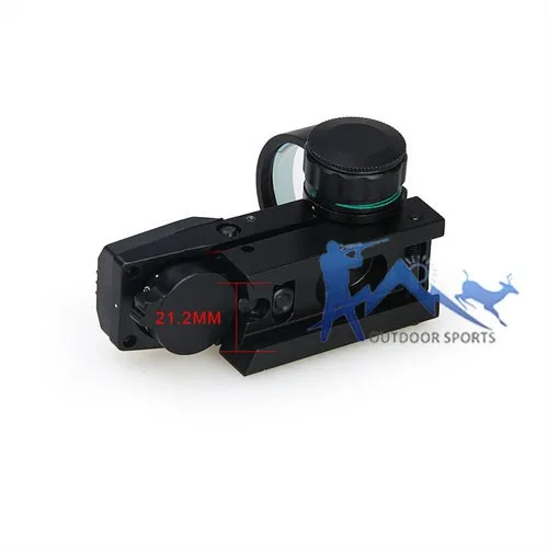 Scope para a Caça Esportiva ao ar Ampliação Retículo Tactical Mini Red Green Dot Livre Os2-0098 Ppt 1x 4 7 Esportiva Ao Ar Livre OS2-0098