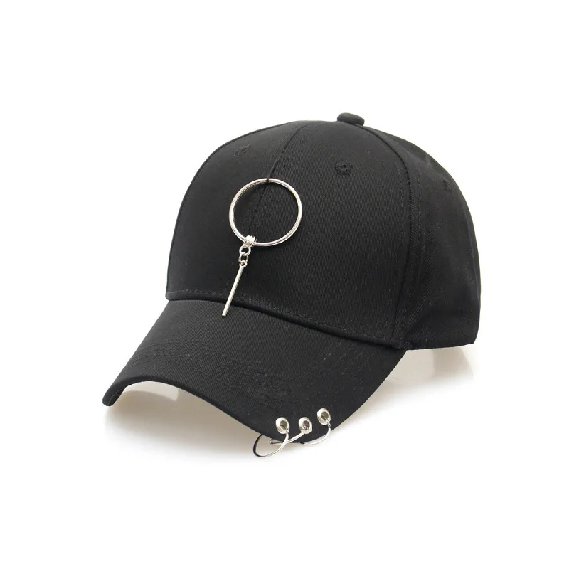 Кепки с кольцами бейсболки женские мужчины snapback Шапки классическое поло Стиль