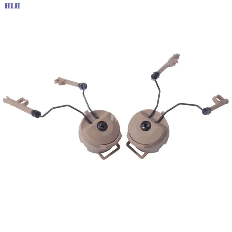 

Tactical FAST Helmet accessories RAIL ADAPTER SET Peltor Comtac Headset Ops-Core Helmet ARC Rail Adapter FOR C1 C2 C4