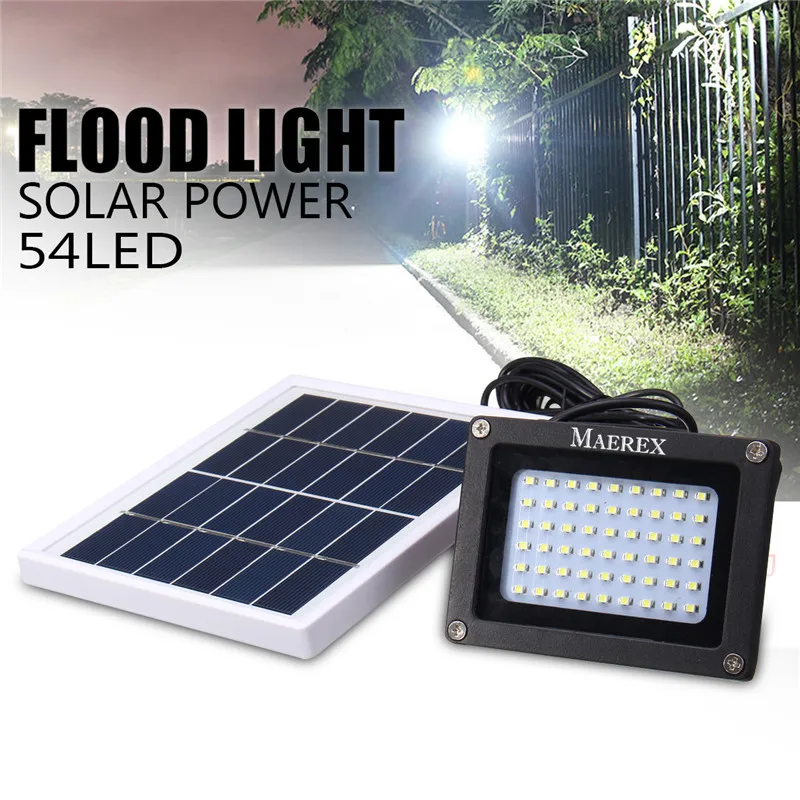 

Mising Solar 54 LEDs Dark Sensor Solar Light Solar Lamp Light Spotlight Wall Lamps Floodlight Outdoor Emergency Flood Light
