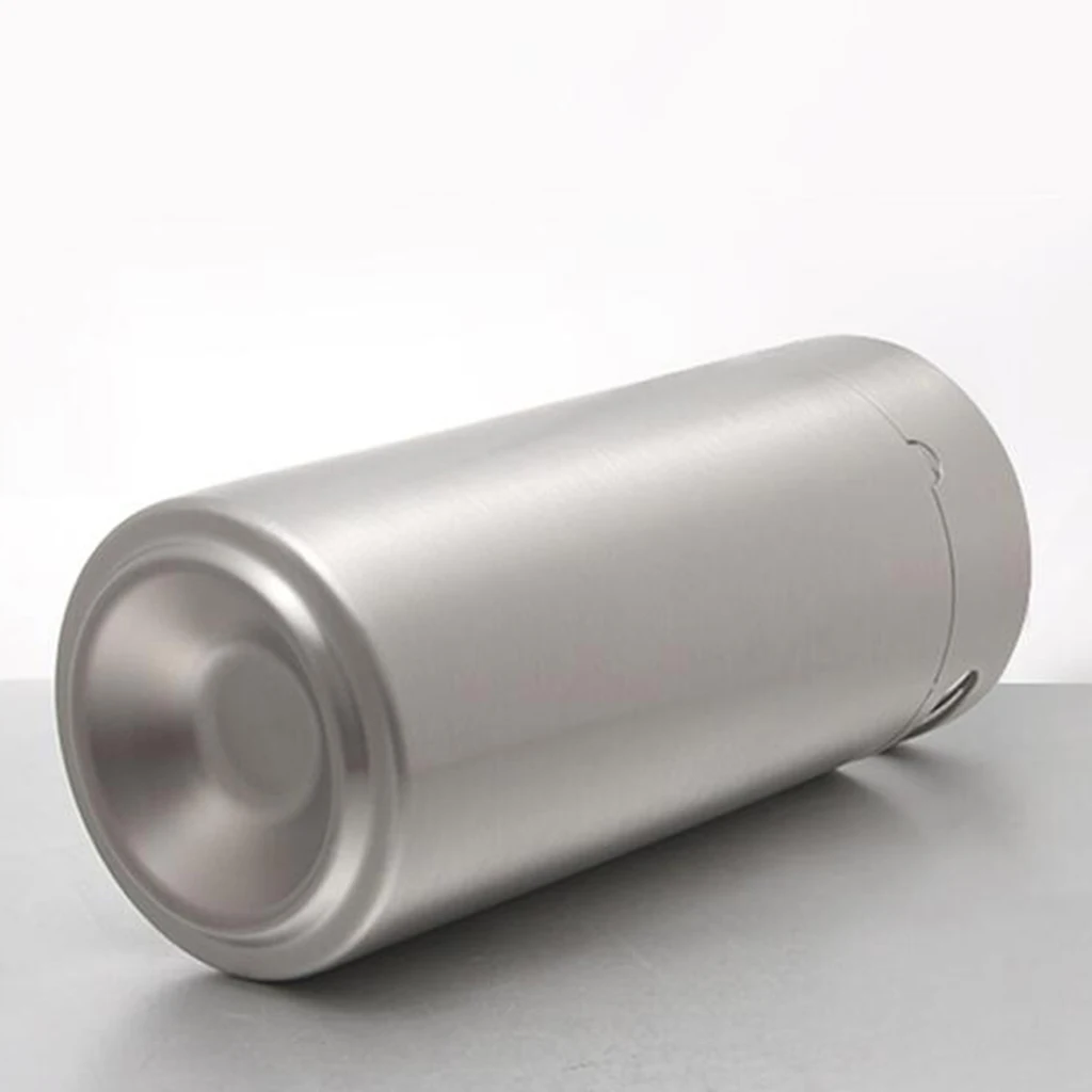 Mini Keg Growler Stainless Steel Barrel Holds Beer Double Handles,2L,3.6L,5L Silver  