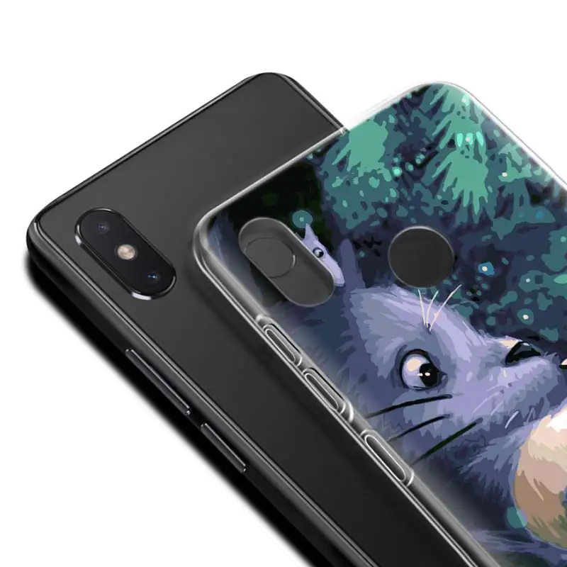 Симпатичный студийный чехол ghiвеликолепного Тоторо для Samsung A50 A70 A60 A40 A30 A20 A20e A10 A70s