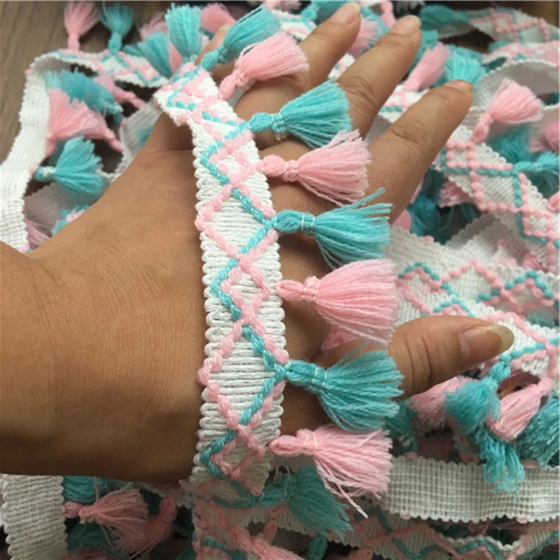 27Yards Tassel Lace Ribbon Lace Trims Fringe Drop Lace Trim DIY Wedding