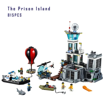 

Models building toy 02006 815pcs Building Blocks Compatible with City Series The Prison Island 60130 toys & hobbies gift