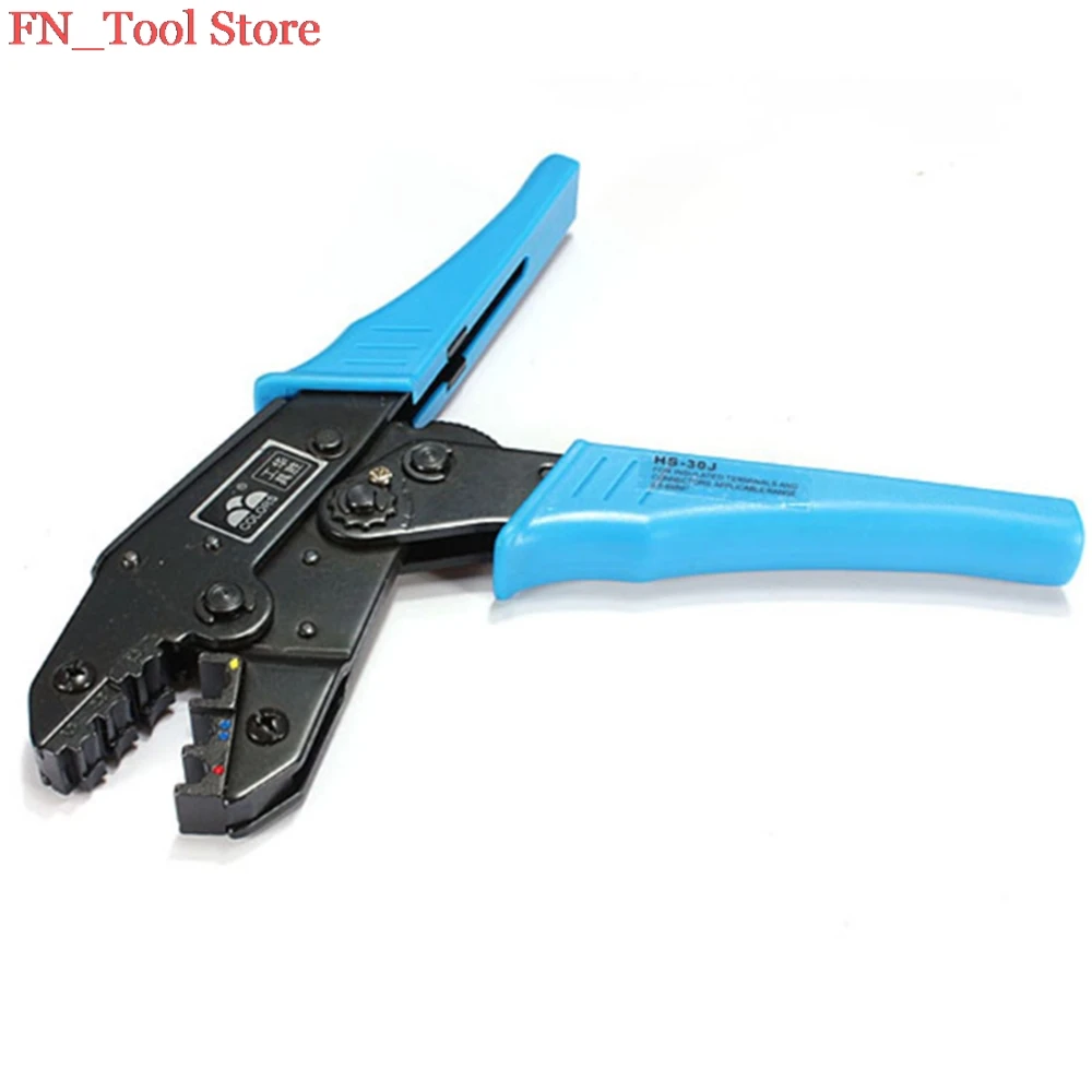

FASEN HS-30J wire stripper EUROP STYLE ratchet crimping tool crimping plier 1-6.0mm2 multi tool hot sale