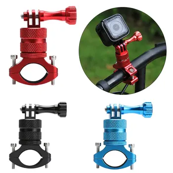 

For Sport Camera Accessories 360 Degree Rotation Mount Aluminum Alloy Handlebar With Screw Bicycle Adapter handle barmount