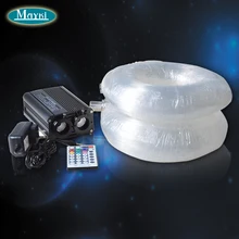 Maykit RGBW волоконно-оптические светодиодный с 32 Вт светодиодный Цвет изменение звезда Материал и Радиочастотный пульт дистанционного управления для Saturn