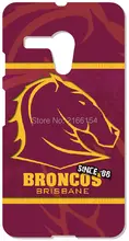 Brisbane Broncos Tampa do telefone Para HTC one X M7 M8 M9 Para Samsung Galaxy E5 E7 S3 S4 S5 S6 S7 Borda Mais Nota 3 4 5 caso