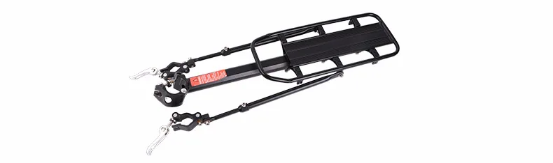 Perfect Aluminum Alloy Bike Racks Bicycle Rear Carrier Quick Release Luggage Multipurpose Bicycle Shelf 75Kg Bike Fenders D0257 1 Perfect Aluminum Alloy Bike Racks Bicycle Rear Carrier Quick Release Luggage Multipurpose Bicycle Shelf 75Kg Bike Fenders D0257 1