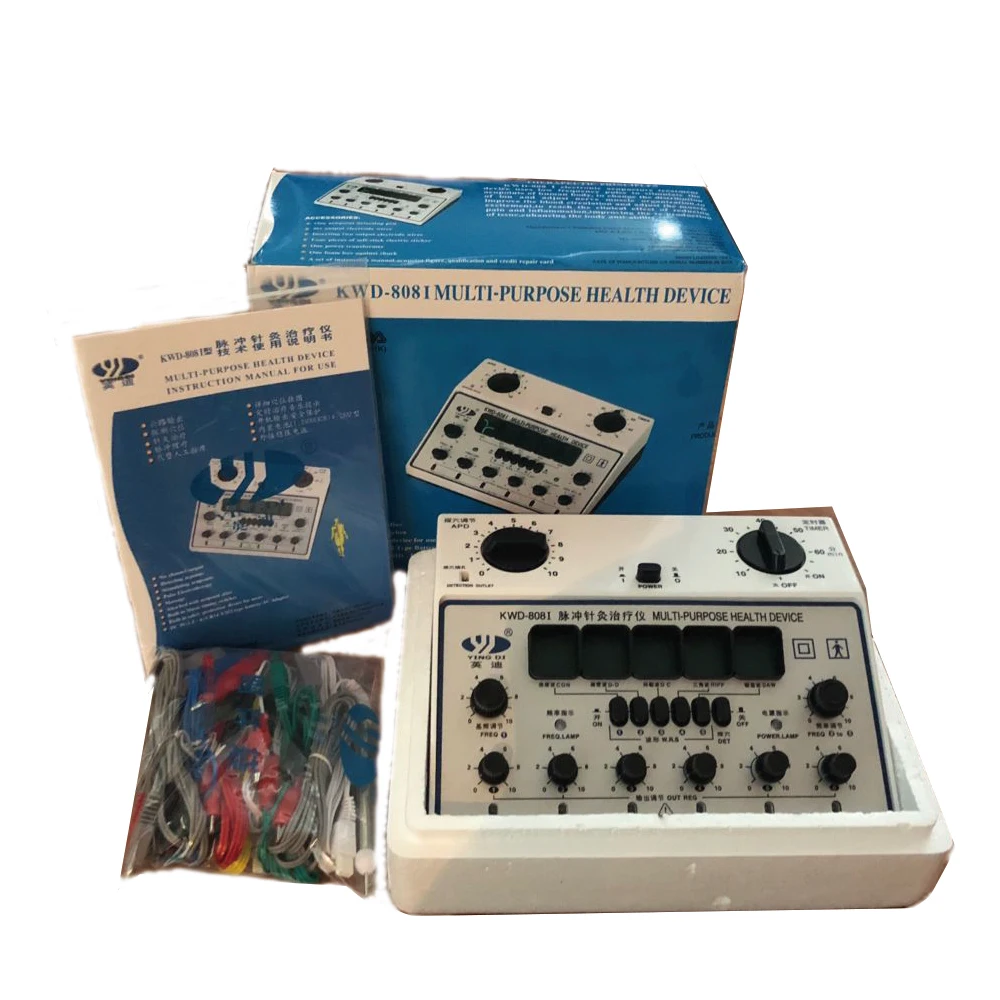 Yingdi Multi-Purpose Health Device Professional Electrical Acupuncture Stimulator KWD808-I 6 Channels Output TENS massager